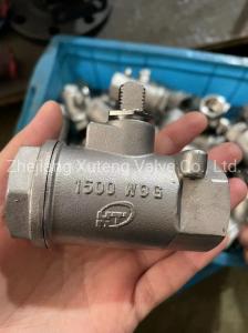 China 30-Day Return Policy Water Media Stainless Steel Ball Valve with Spring Return Handle on sale