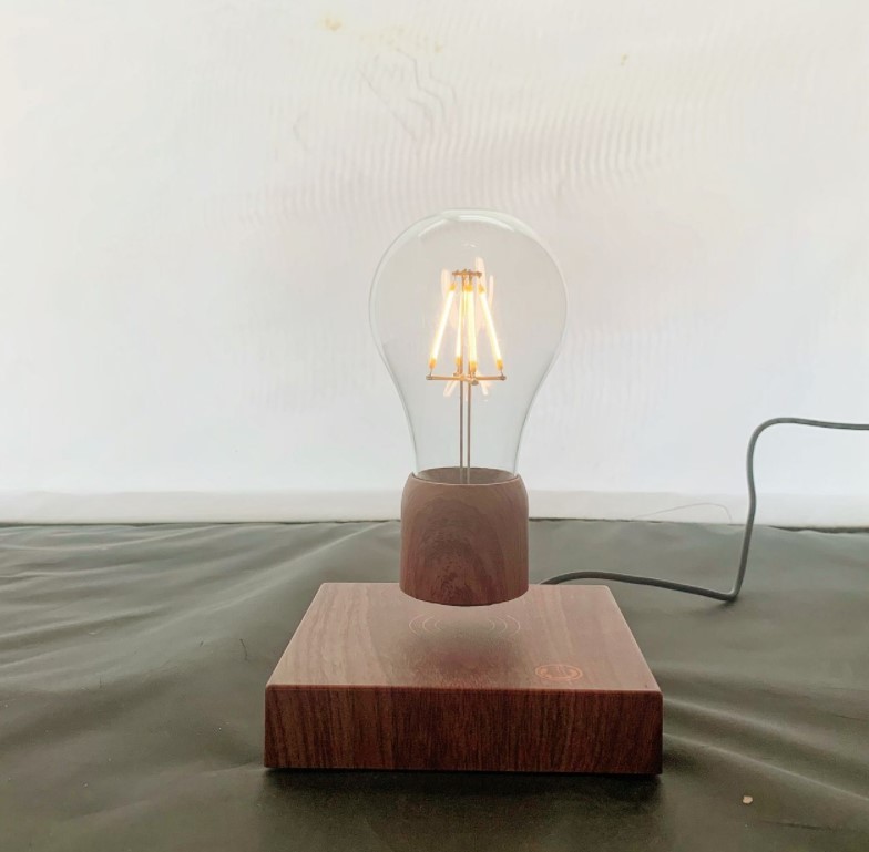 360 rotating magnetic floating levitation flying led bulb lamp light for gift