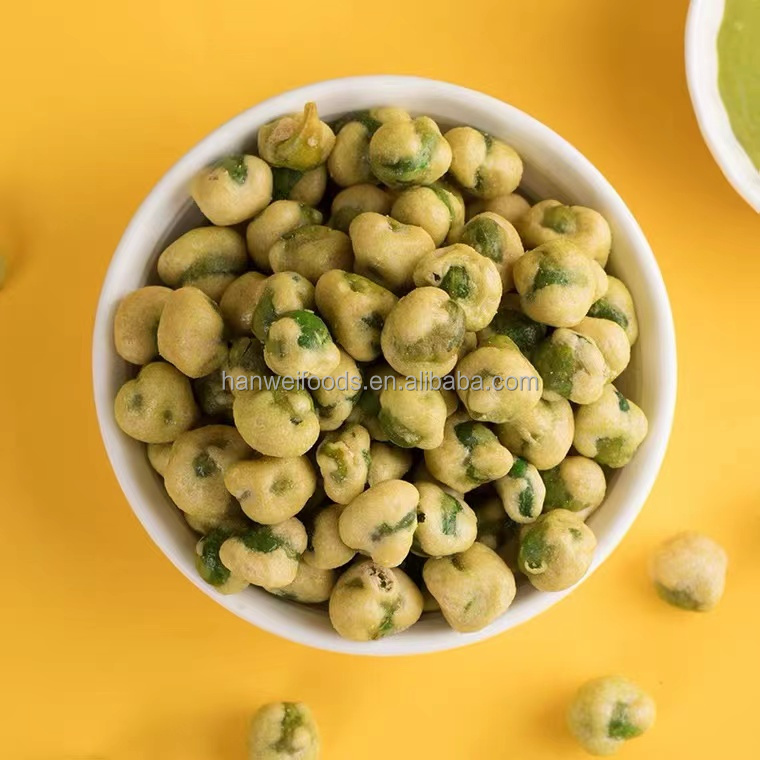 Various Flavors Coated Green Peas