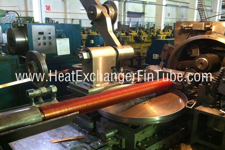 Extruded Type Pipe Embedded Heat Fins Tube Aluminium Solid