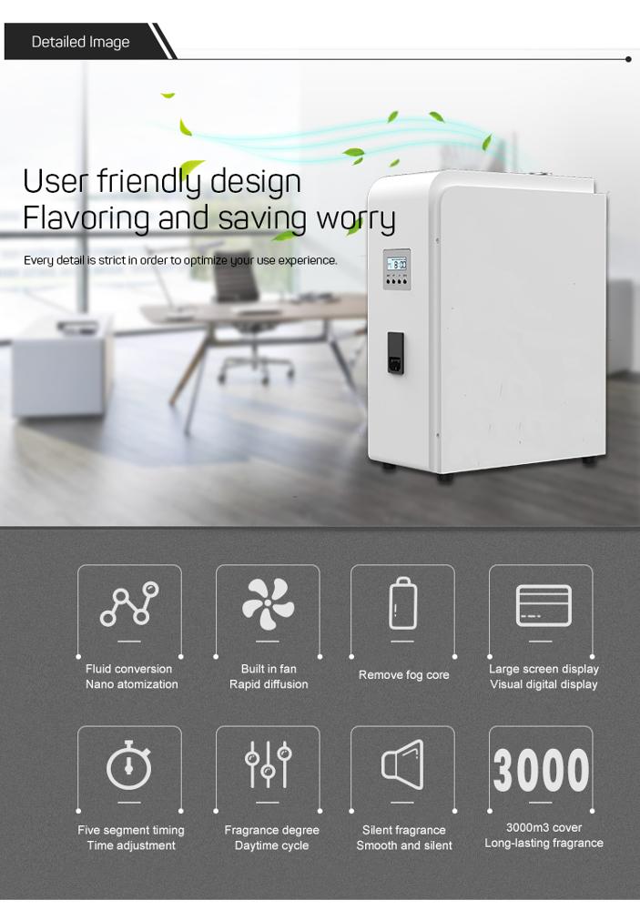 Commercial Aromatherapy Diffuser Large Room For 3000m3-5000m3 Use Area