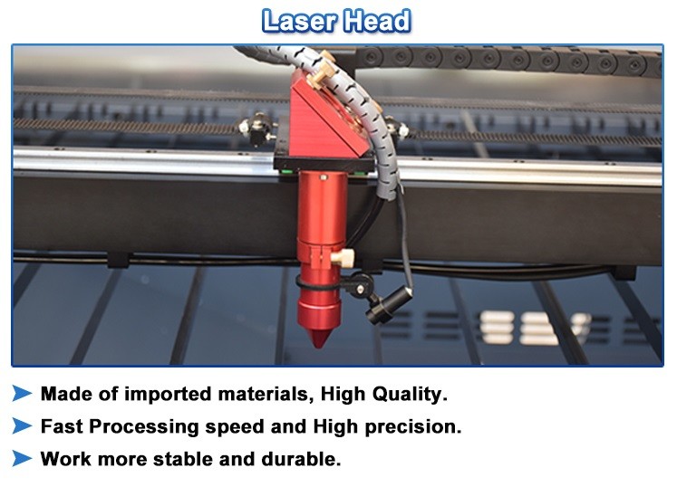 CCD Camera CO2 Laser Cutting Machine 150W Single Head Laser Cutting Machine