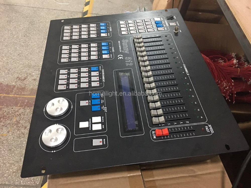 1024 Console for Event Night Club Par Light Dance Floor DMX Control Built-in Graphics