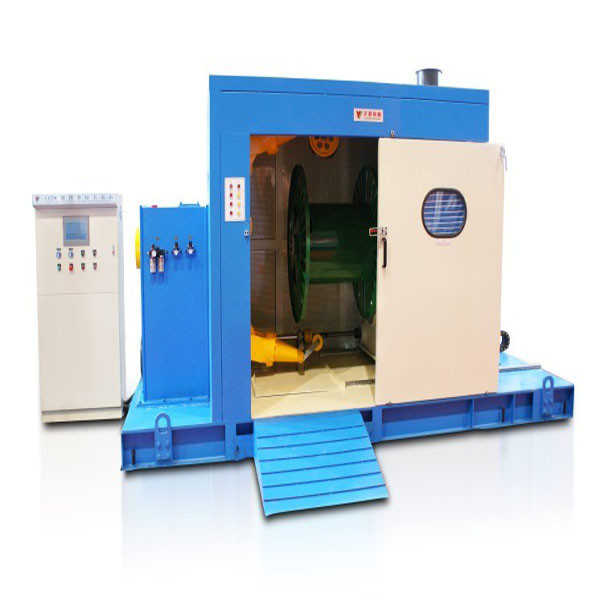 630mm Cantilever Single Twist Machine / Wire Bunching Machine 1000000 Shots