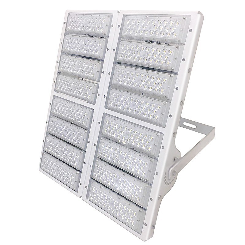 High Pole LED Stadium Light 10 Years Lifespan With 25 / 60 / 90 Degree Beam Angle