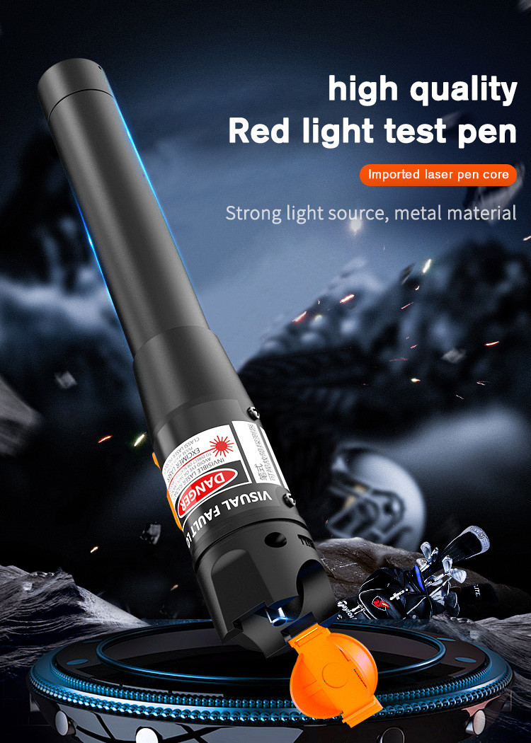 2.55mm Interface Fiber Optic Light Pen For ATM Fiber System