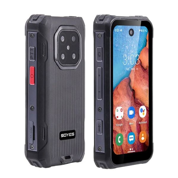 MAXo Rugged Mini Smartphone 6+128GB 3.88'' Octa Core Android 12 Dual Cards 4G 3000mAh Flashlight
