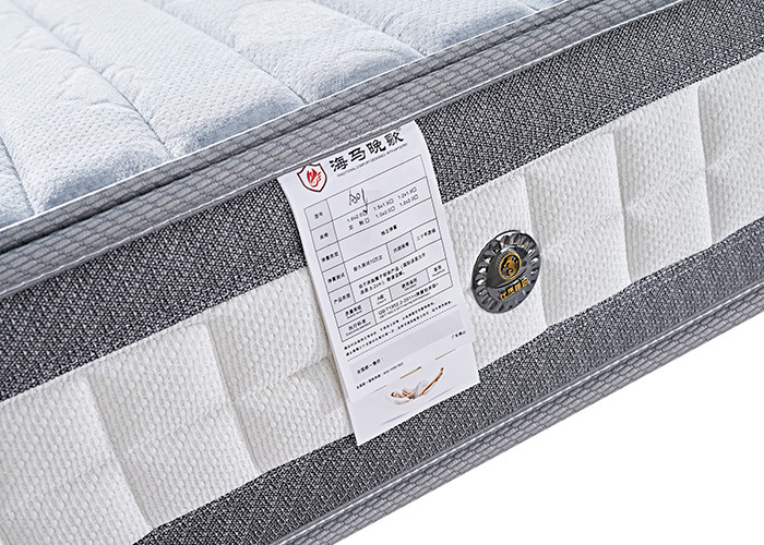 Anti Mite Luxury Hotel Spring Mattress Hypoallergenic Medium Hardness King Queen Size
