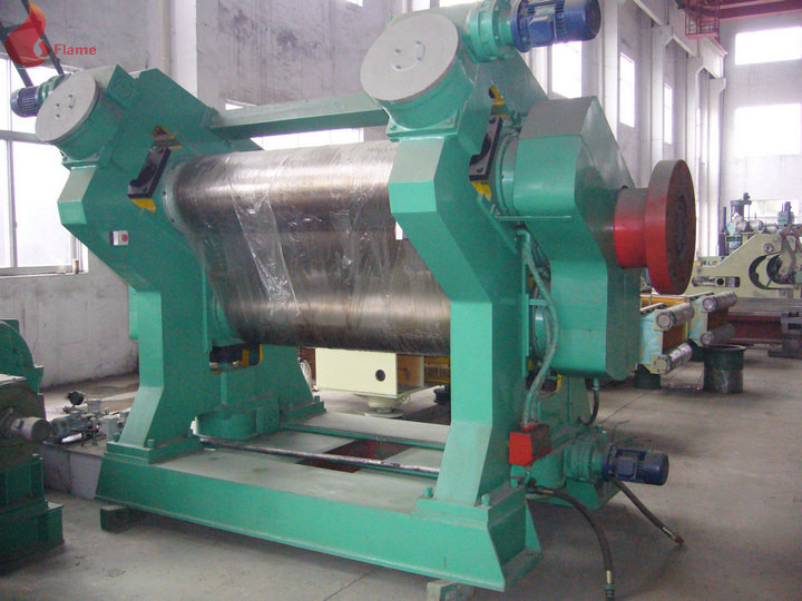 High tenacity Four Rollers Rubber calendering equipment for fabric frictioning