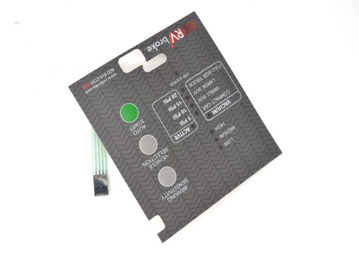 Multi Button Membrane Switch Panel For Household Appliance Water Resistant