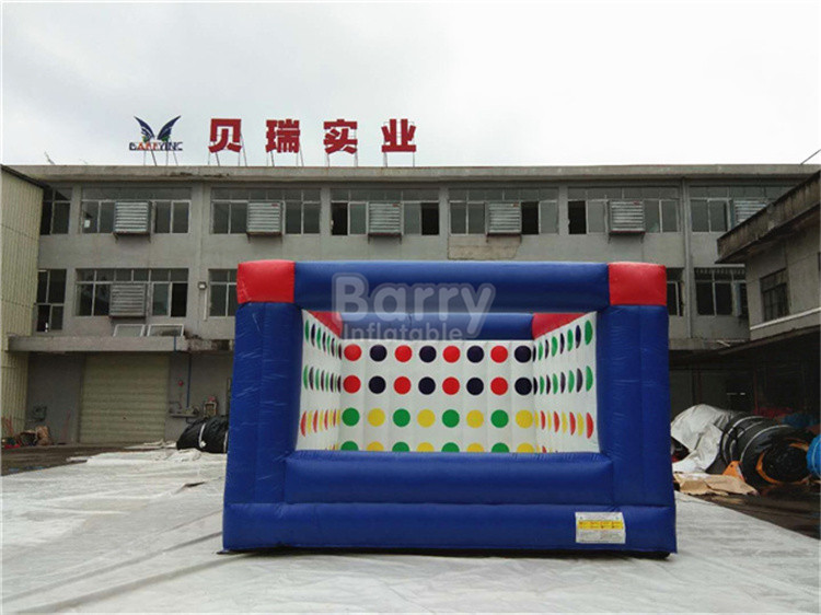Outdoor Electric Twister Inflatable Interactive Games With Logo Printing OEM