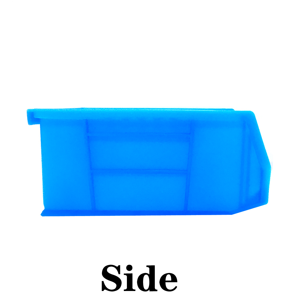 10x10 15 X 15 13x13 Plastic Storage Bins Plastic Stackable Hang Storage Bin Warehouse Tool Parts