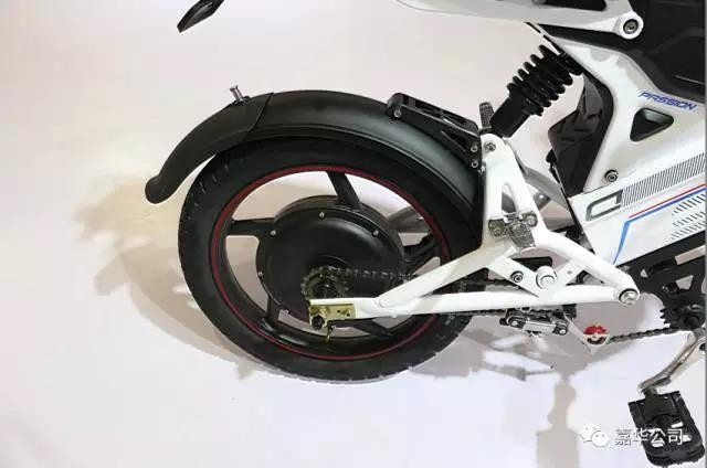 Off Road Style Battery Operated Moped Scooter 41km/H With Disc Brakes