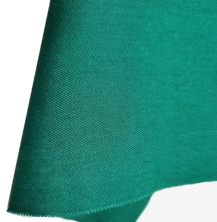 Green Blended Dupont Nomex Fabric 1000D Heat Insulation Cut Resistant Cloth