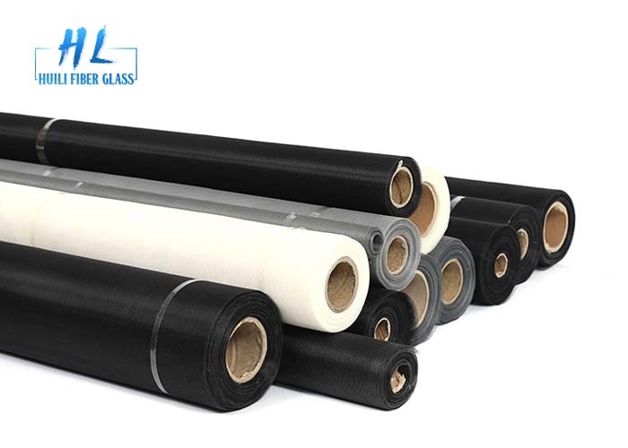 Plain Woven Black Fiberglass Insect Screen For Anti Insect And Mosquito