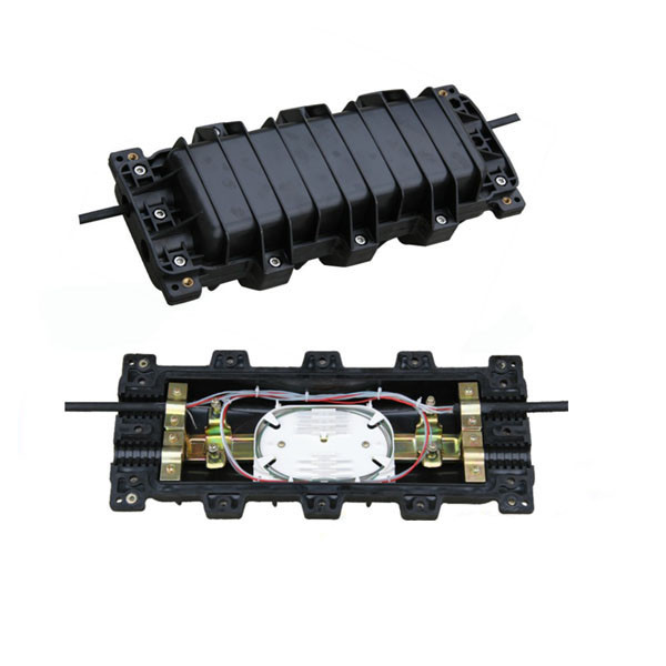 280×200×90 mm 24 fibers Mini fiber optic splice enclosure / fiber splice enclosure