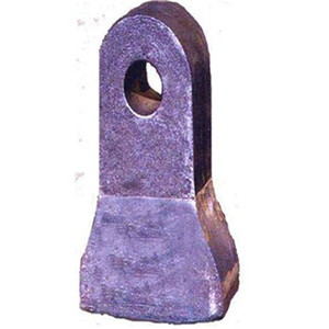 High Chromium Cast Manganese Steel Composite Hammer Head Crusher Wear Parts