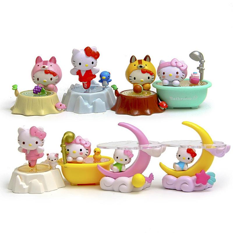 24pcs Calendar PVC Toys Figure OEM Plastic Cartoon Toy Make 5cm Height Plastic Toy