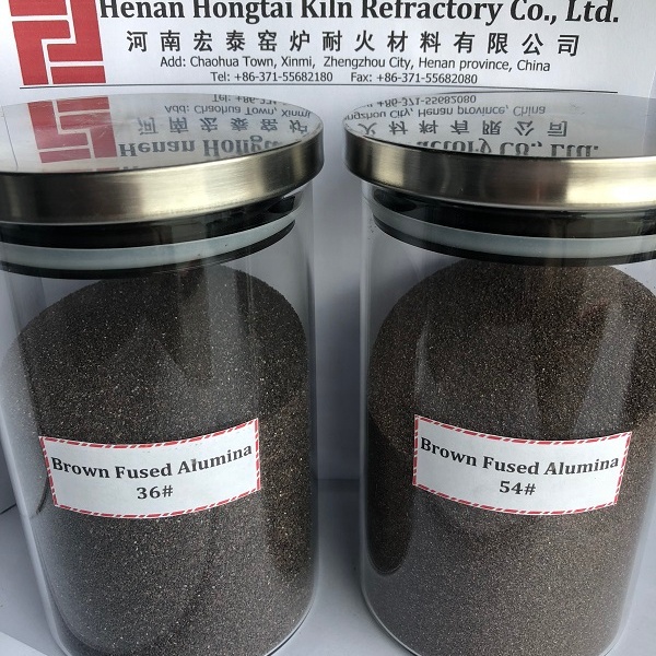 Brown Fused Alumina Blasting Abrasive BFA Corundum Emery Grit with 0.01% CaO Content