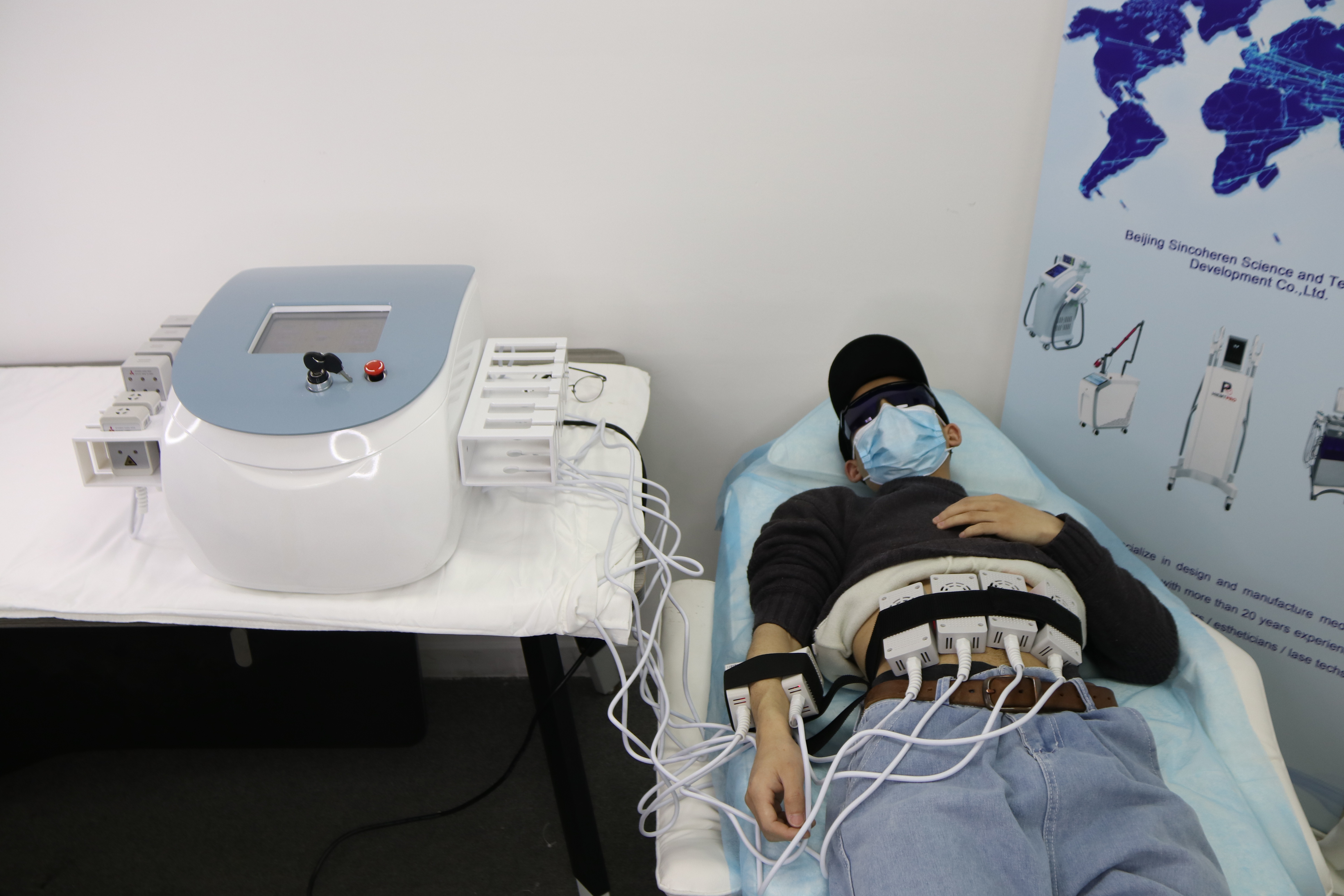 Laser Lipolysis Machine / Body Shaping Fat Loss LED Lipo Light Machine