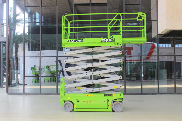 10m Sky Lift Platform , Movable Hydraulic Lift 1.87m Wheelbase 1.14m Width