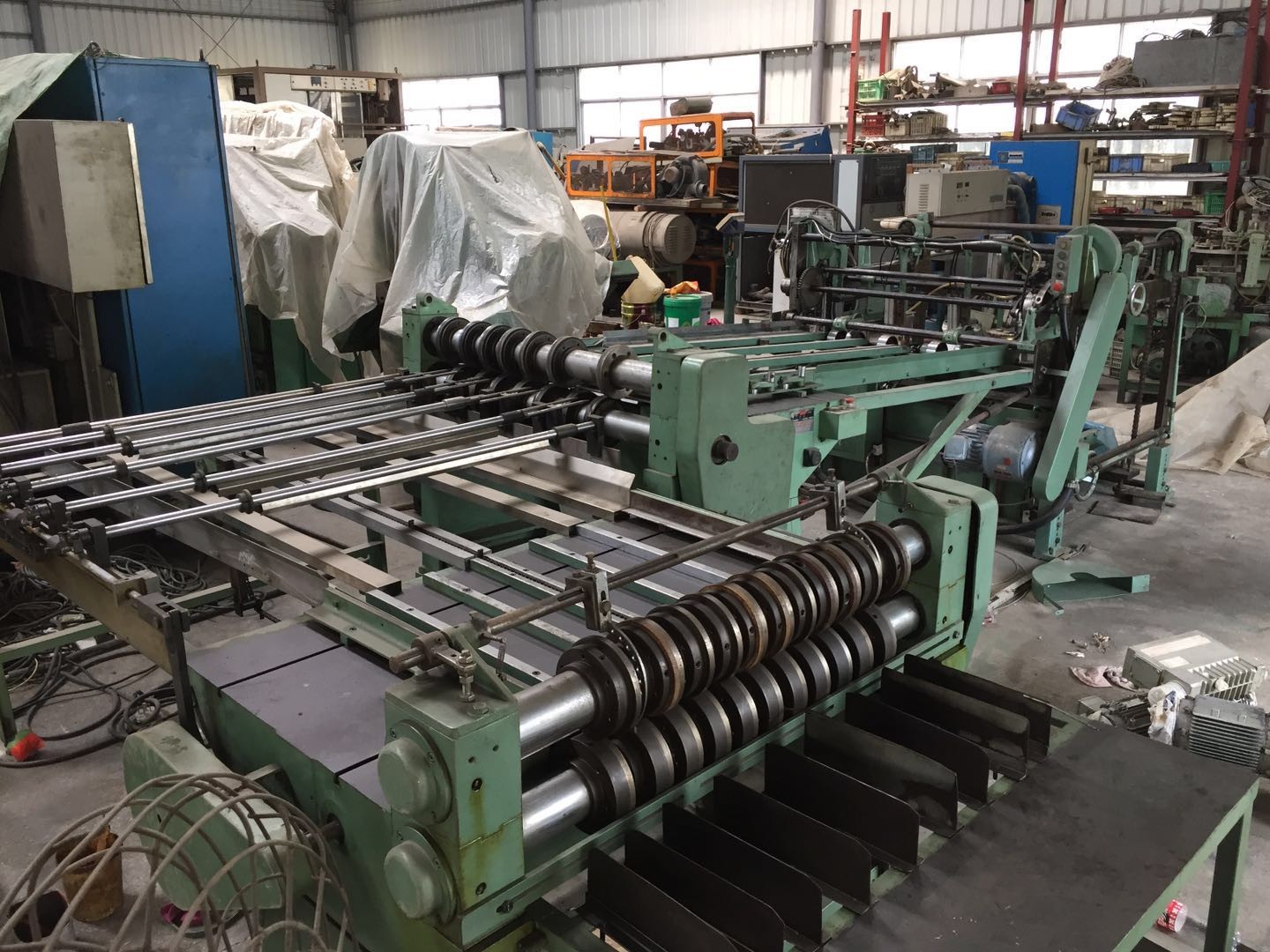 Used Automatic Shin-I Duplex Slitter Tinplate Shearing Machine
