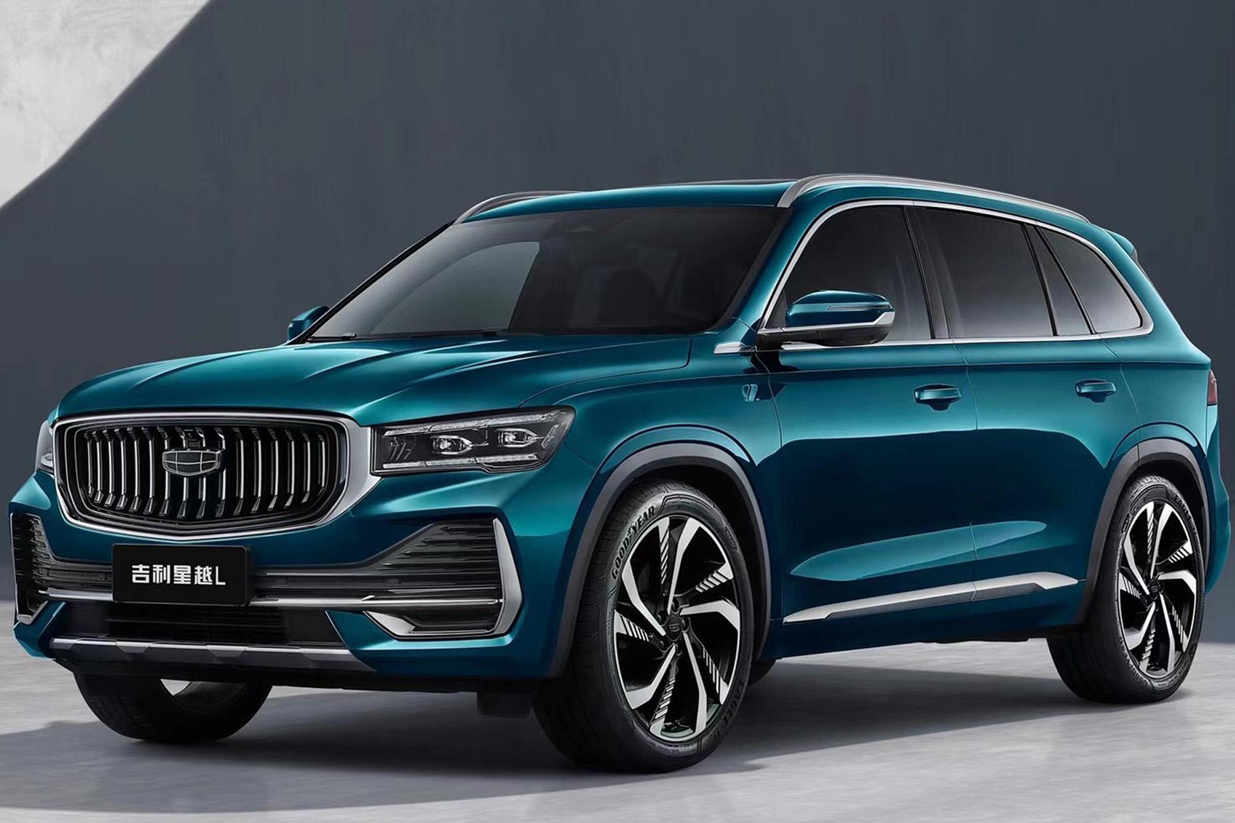 7 Speed Dual Clutch Gearbox 2023 Geely Monjaro 2.0T 4WD Flagship Luxury SUV with Retro LED and Electric Leather Interior