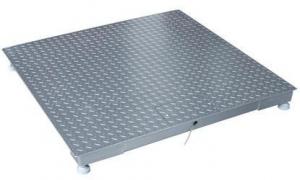 Buy cheap Single Deck Industrial Floor Scale Stainless Steel Welding Platform product