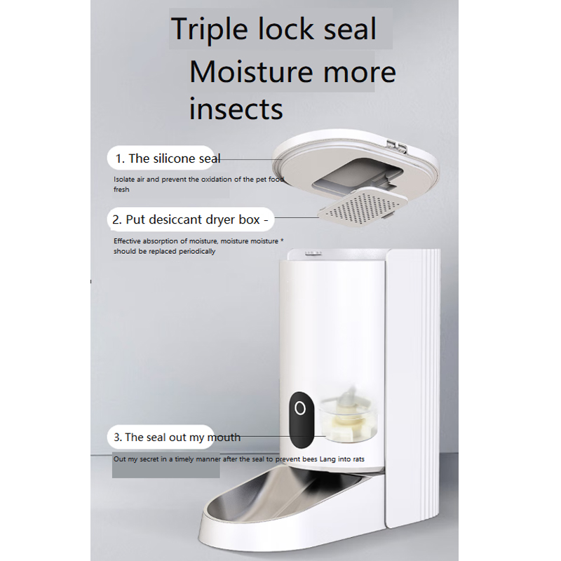 Stainless Steel Automatic Pet Feeder for Small and Medium Pets Petsafe Smart Feed Meal