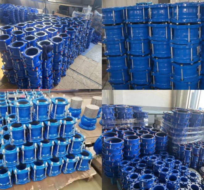 Ductile Cast Iron Dl Gibault Joints Universal Coupling For PVC Pipes