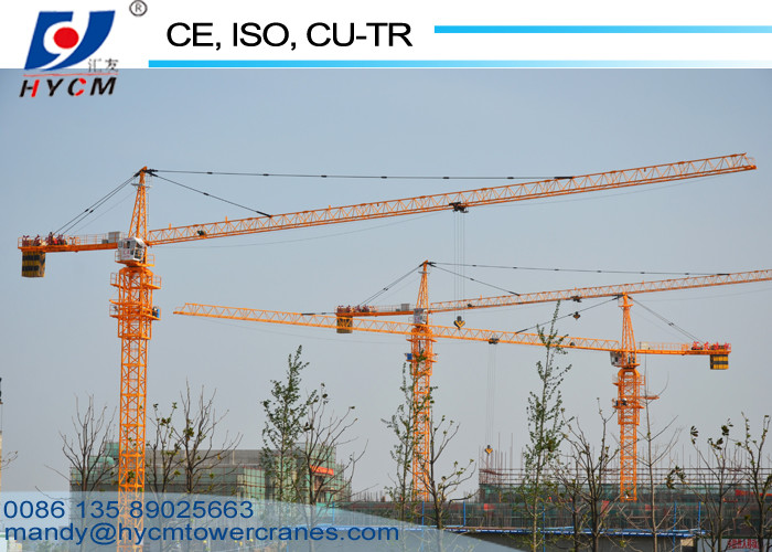 Robot Welding safe mechanism QTZ80(6013) Topkit Tower Crane 40m Height Construction Building Equipment