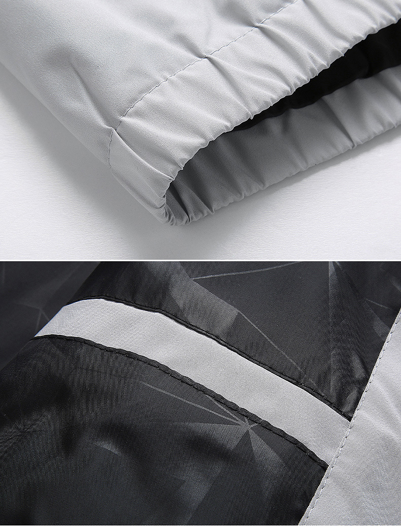 Plus Size Cotton Padded Jackets Windbreaker Pullover Hoodie Outerwear