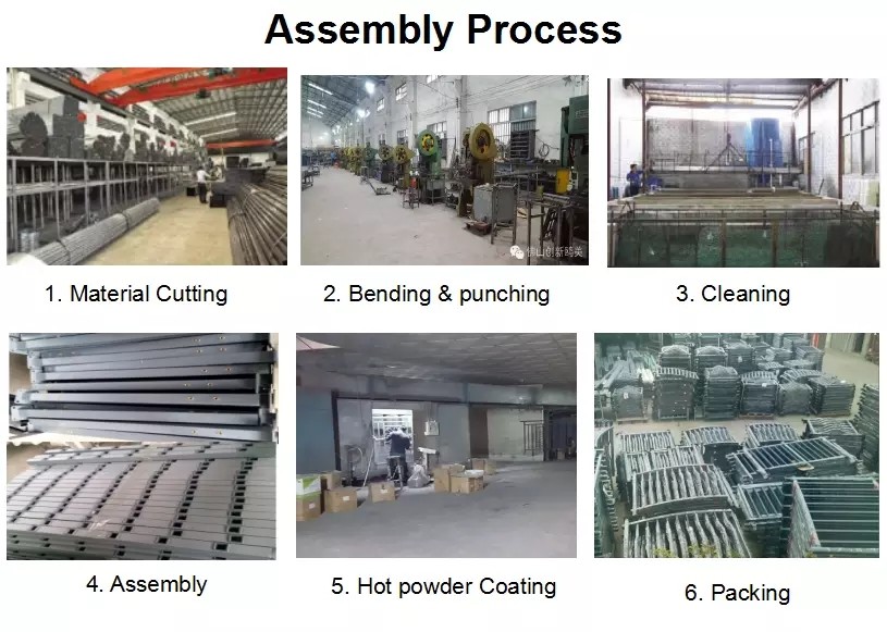 High Safety Cast Iron Railing Home Depot Iron Stair Railing Anti Corrosion