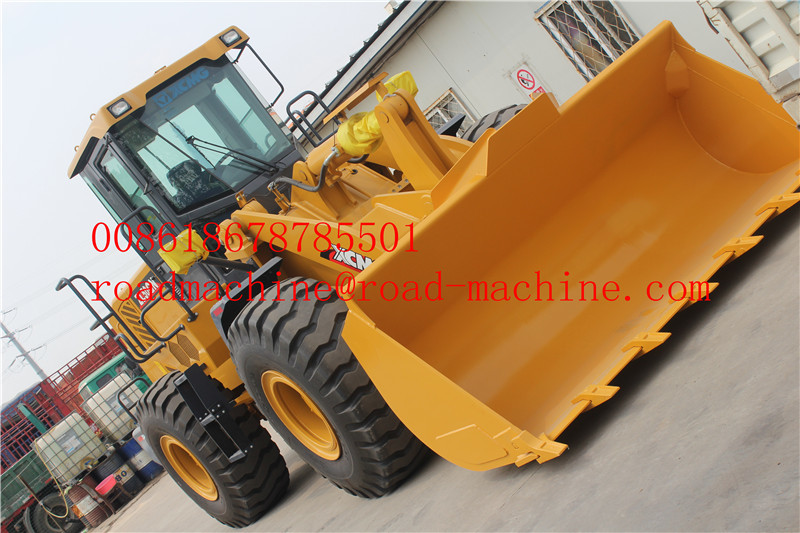 3.0M3 Small Wheel Loader XCMG 5ton 3cbm / 4cbm bucket ZL50G / ZL50GN Wheel Loader, Weichai Engine/ Shanghai Cat Engine
