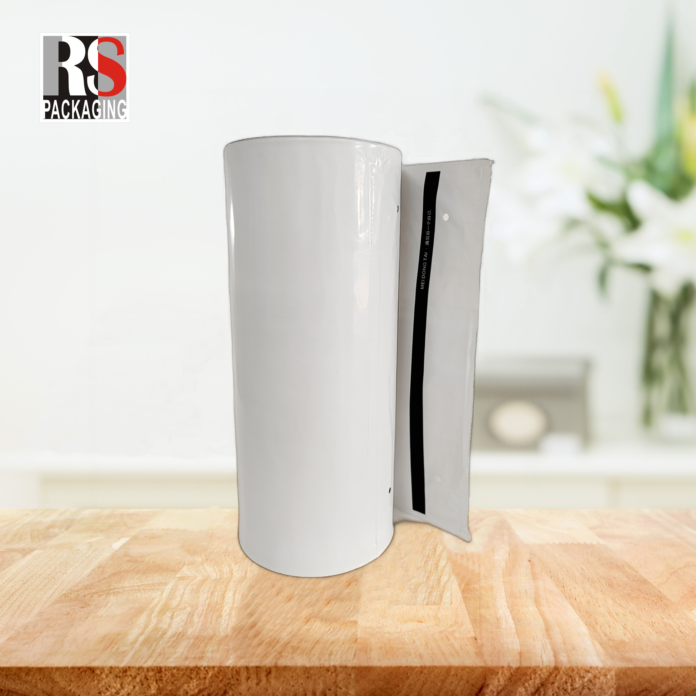 Fan Folded Pre Opened Poly Bags On A Roll Auto Bag For Environmental Friendly Packaging