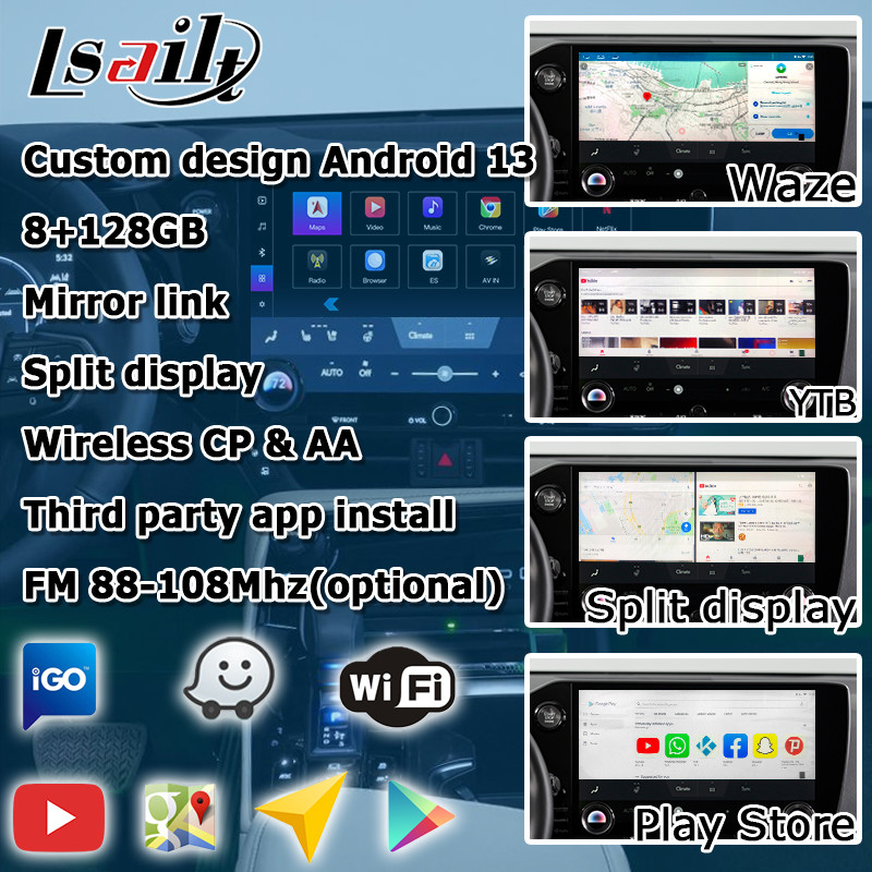 Lexus NX NX200 NX350h NX250 Android 11 multimedia video interface carplay android auto