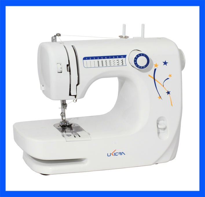 Multi-function Brother Sewing Machine UFR-608 White Overall Dimensions 33.5*14.5*24.5CM