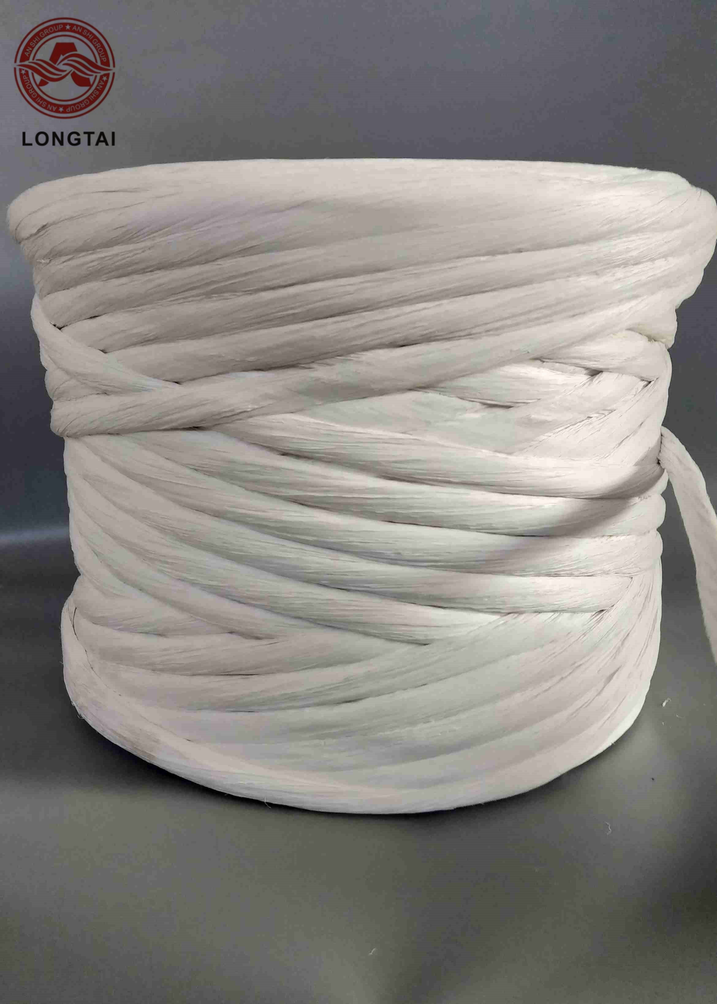 Twisted / Non Twist PP Filler Yarn Fibrillated Split For High Voltage Cable Filling