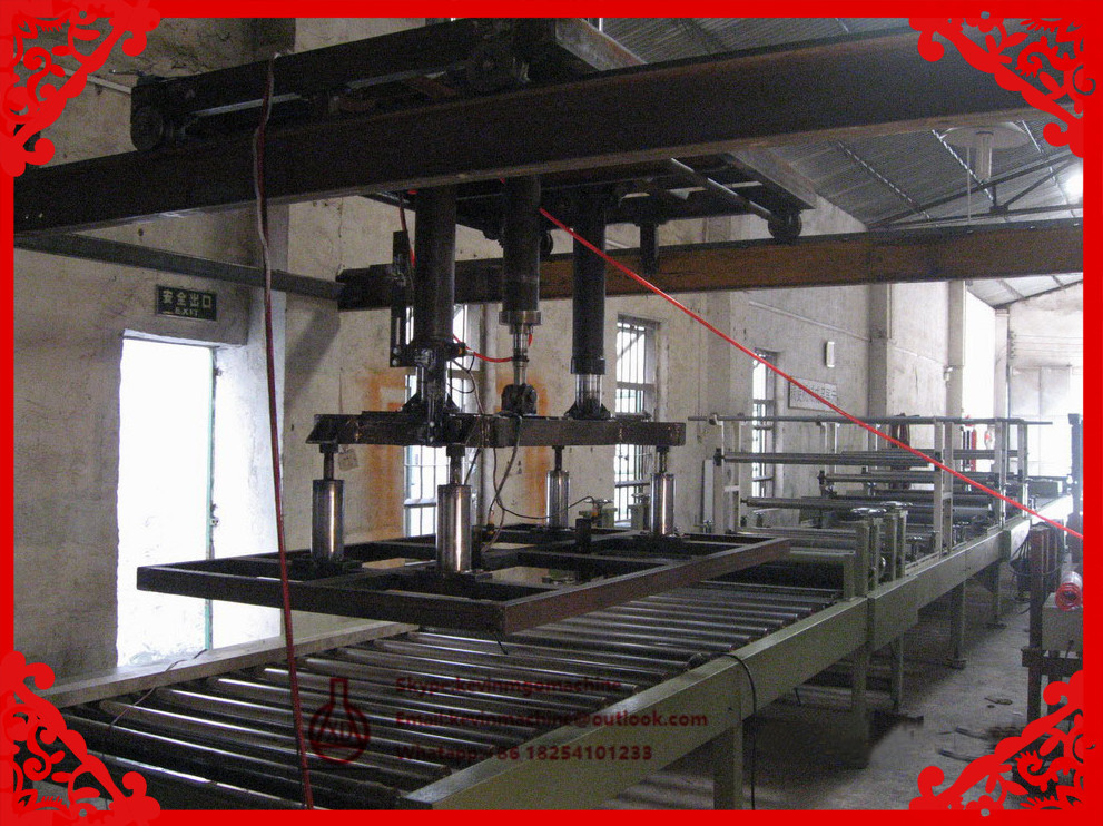 Adjustable Size Sandwich Production Line , Outside Wall Heat Preserving Mgo Board Machine