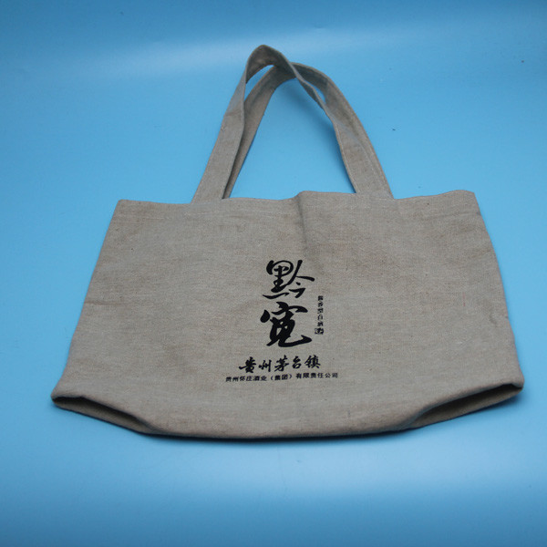 Rope Handle Personalised Tote Bags ,Custom Logo Printed Shopping Cotton Tote Bag