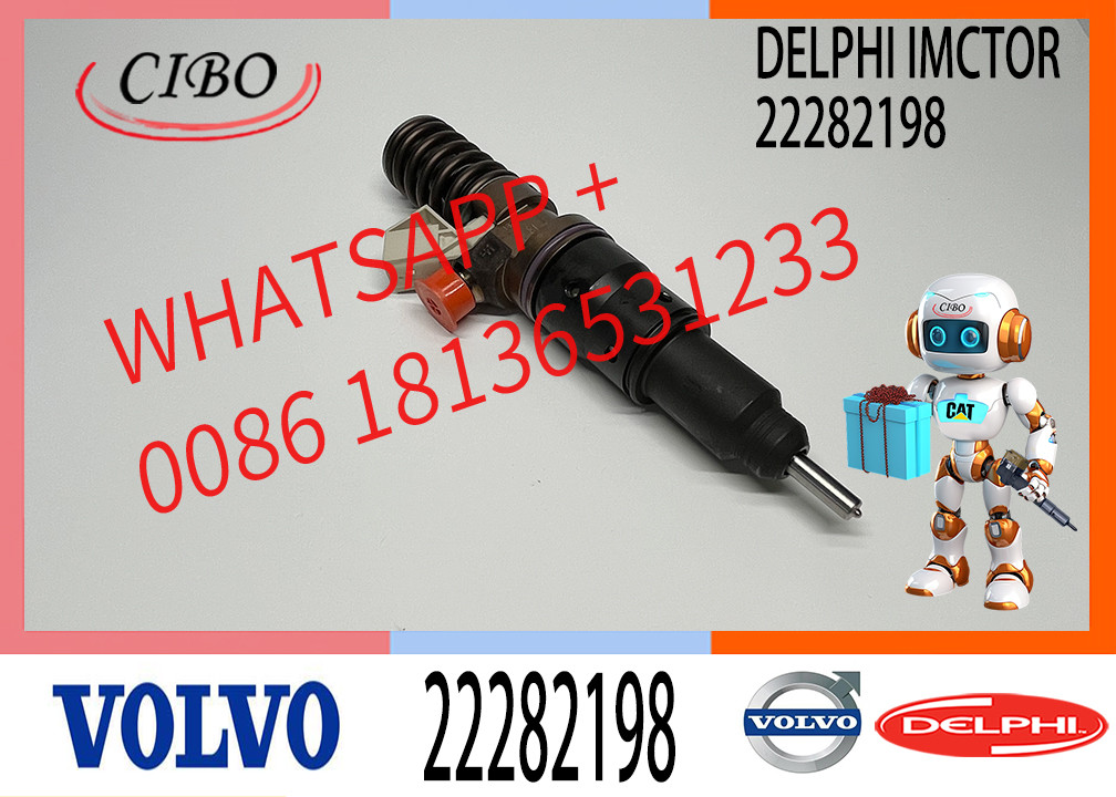 Diesel Fuel Injector 22282198 22459521 BEBE1R2001 For FH4 D11 Engine Common Rail Injector