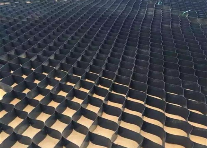 Textured / Smooth Hdpe Geocell Retaining Wall