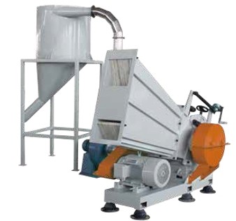 15kw 300KG/H PVC WPC ProfileWaste Plastic Recycling Crusher Shredder