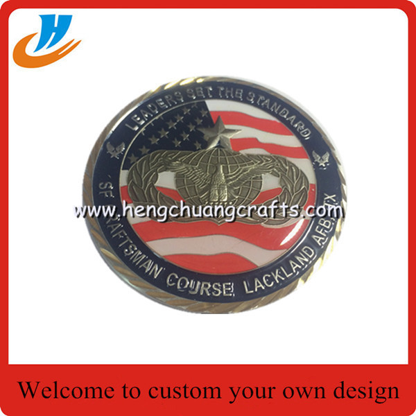 Metal challenge coins,award coins/US military coins with custom