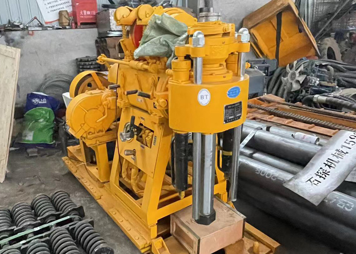 Gold Mining Geological Drilling Rig Machine 500 Meters Drilling Depth