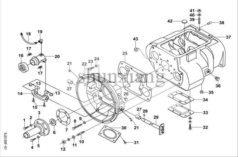 New 16JSD200TA Transmission gearbox Assy factory