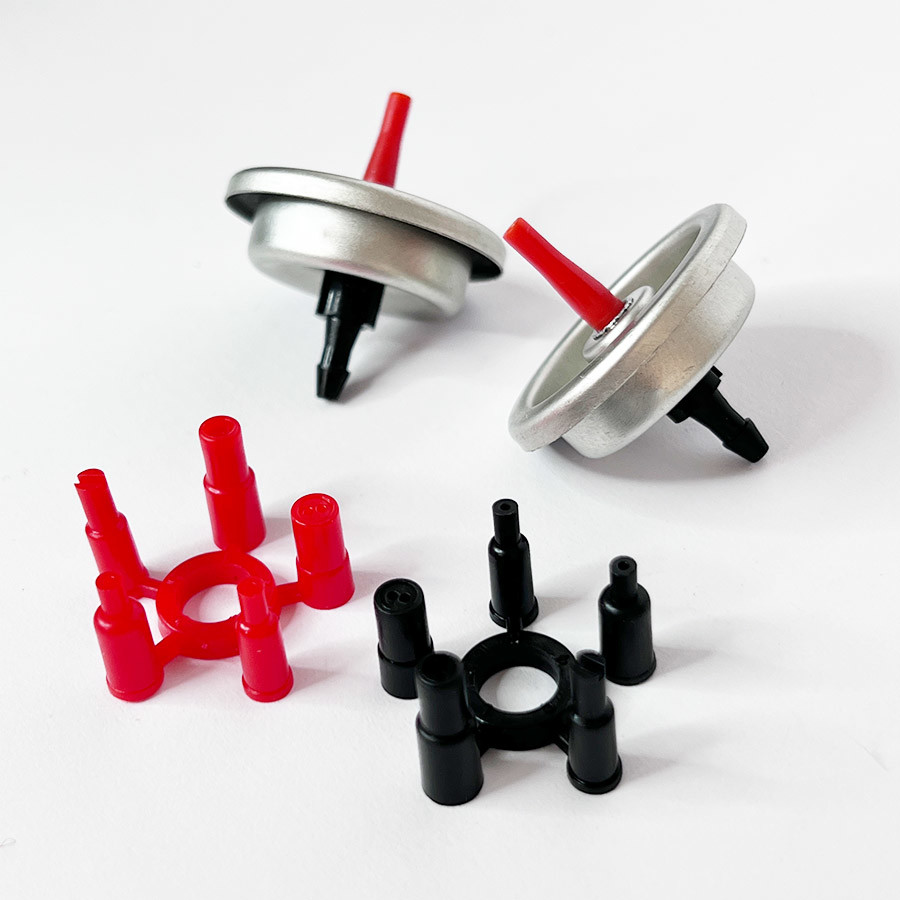 Standard Gas Lighter Refill Valve Metal And Plastic Material for Gas Lighter Cans