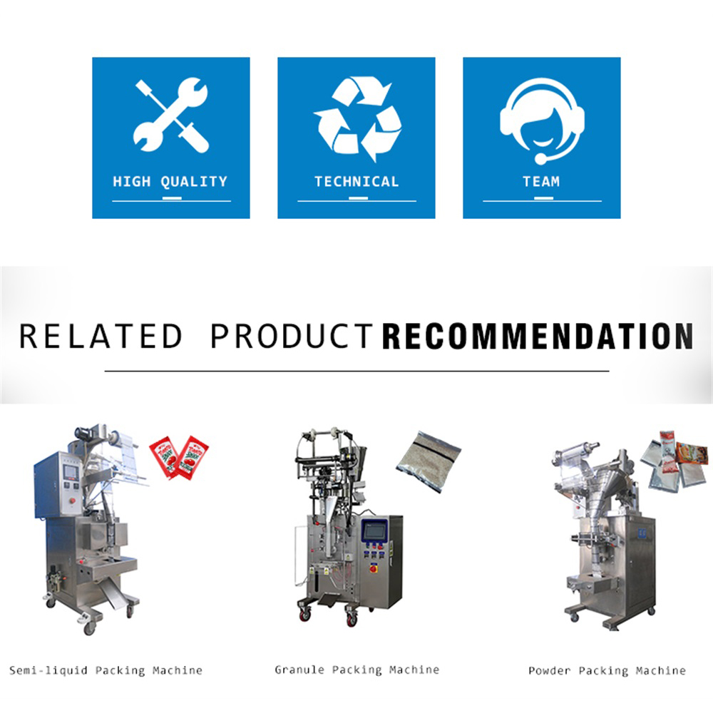 Automatic Tomato Paste Liquid Sachet Filling Packaging Machine Bag Stick Sauce Packing Machine