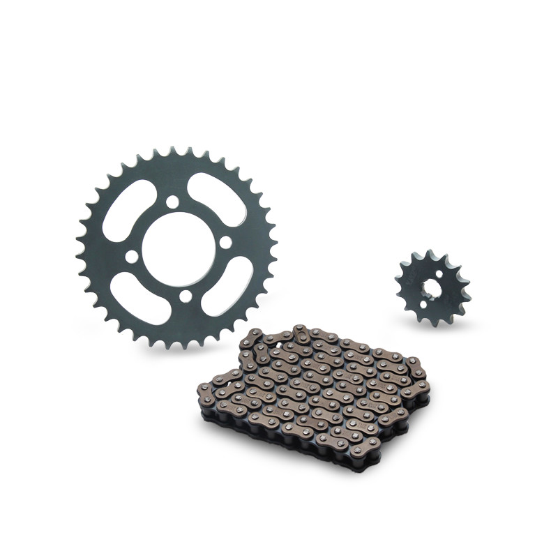 Factory custom steel YAYE 428H-100L chain sprocket set for DY100 CD110 Motorcycle