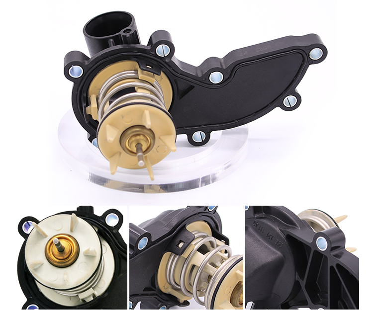 06E121111AL Audi Car Engine Parts Coolant Thermostat Kit Car Thermostat Housing